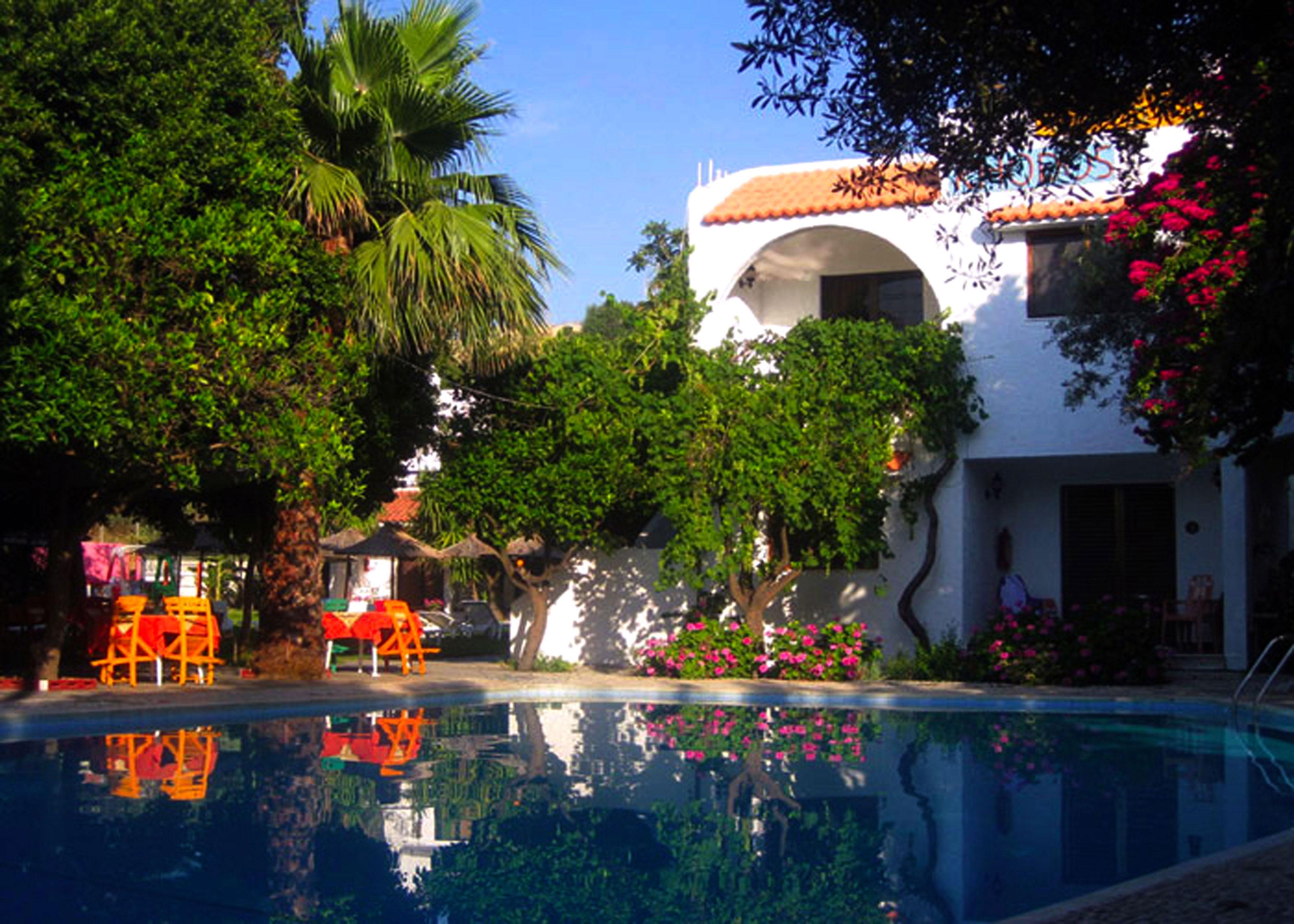 Oasis Hotel Bungalows Rhodes アファンドウ エクステリア 写真