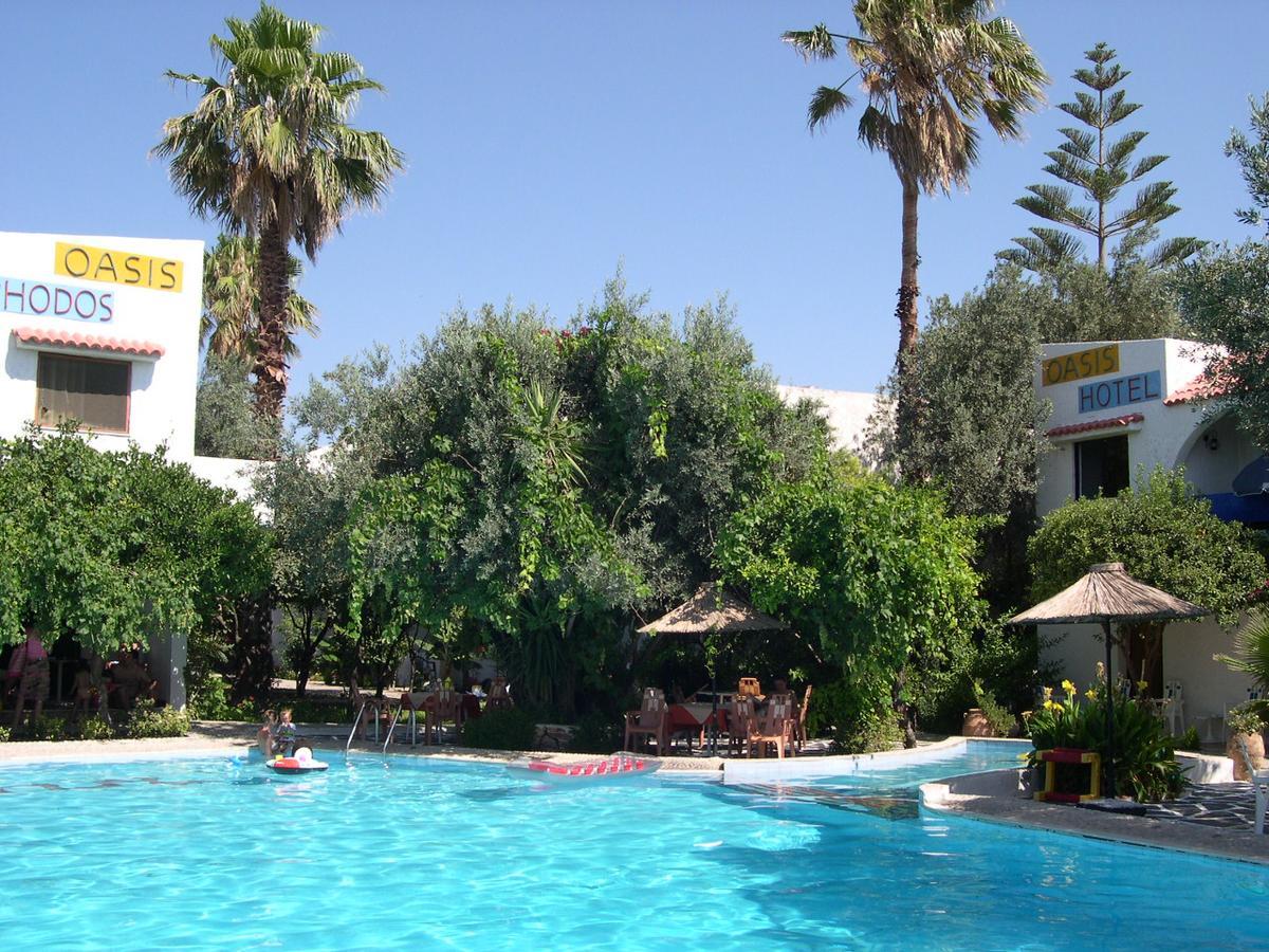 Oasis Hotel Bungalows Rhodes アファンドウ エクステリア 写真
