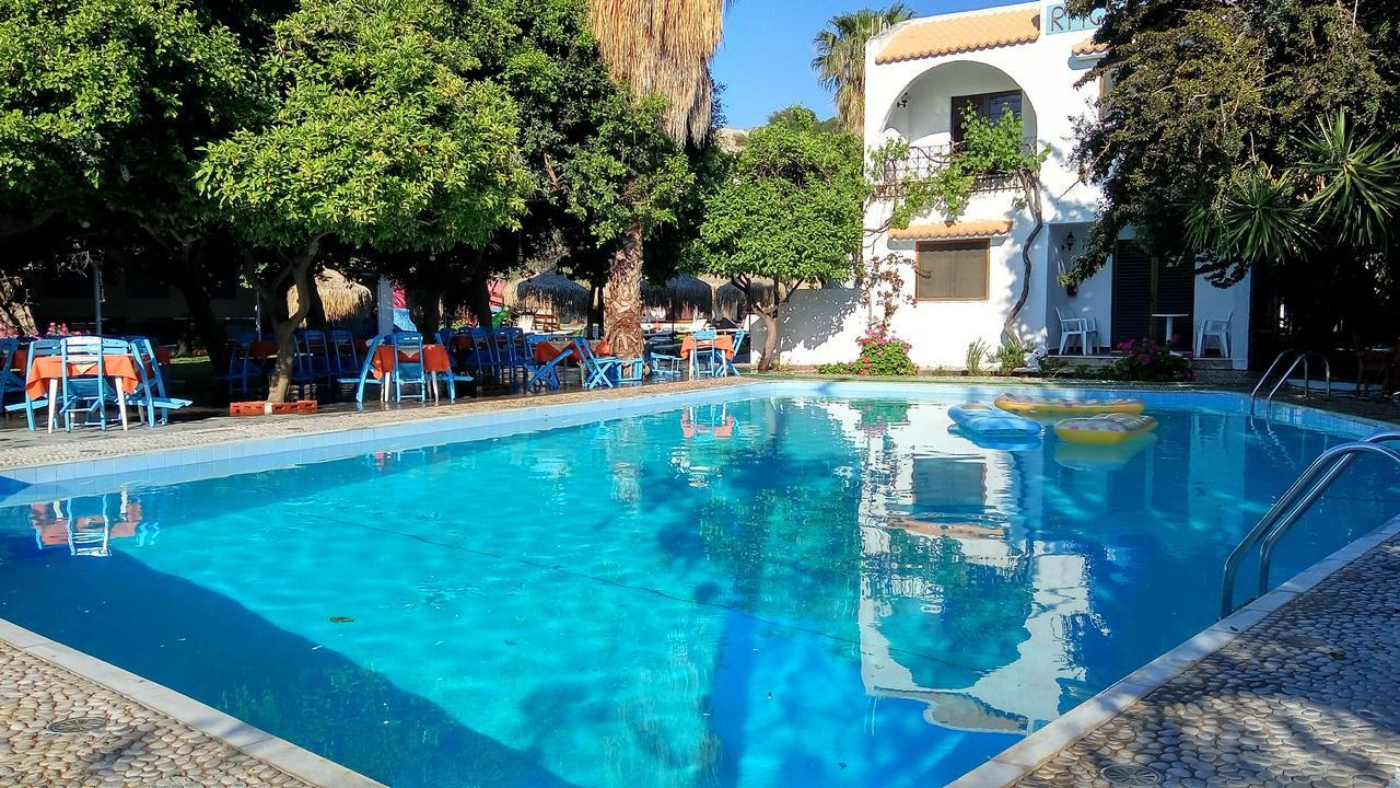 Oasis Hotel Bungalows Rhodes アファンドウ エクステリア 写真